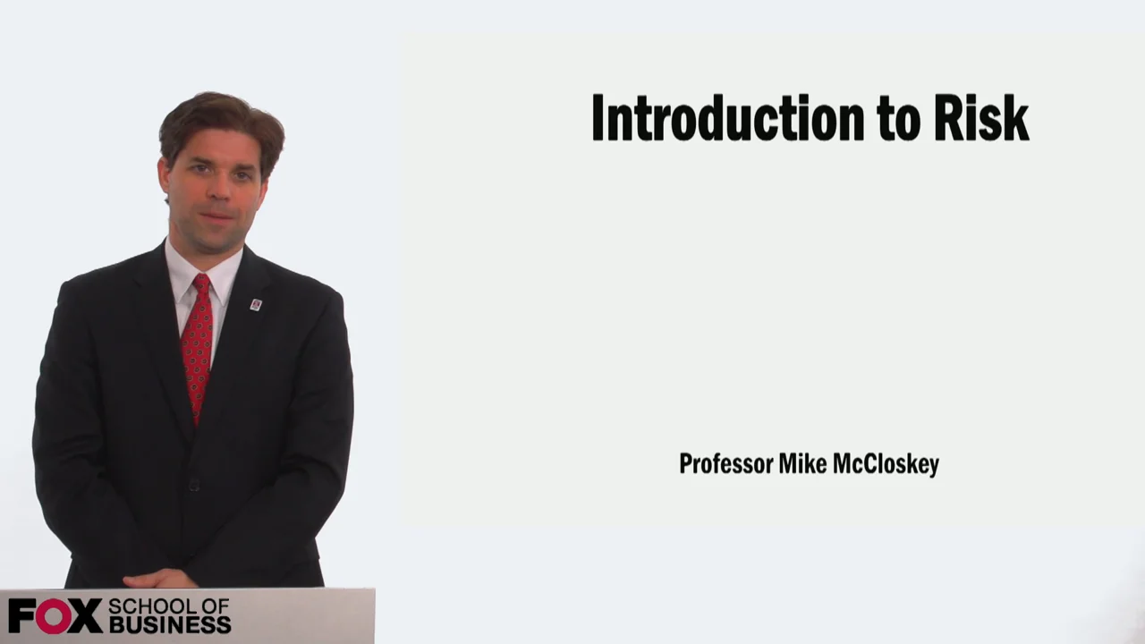 Login to view Introduction to Risk