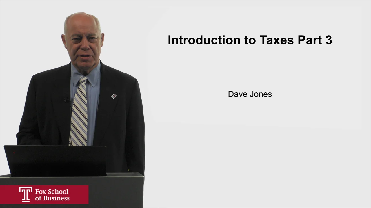 Login to view Introduction to Taxes Part 3