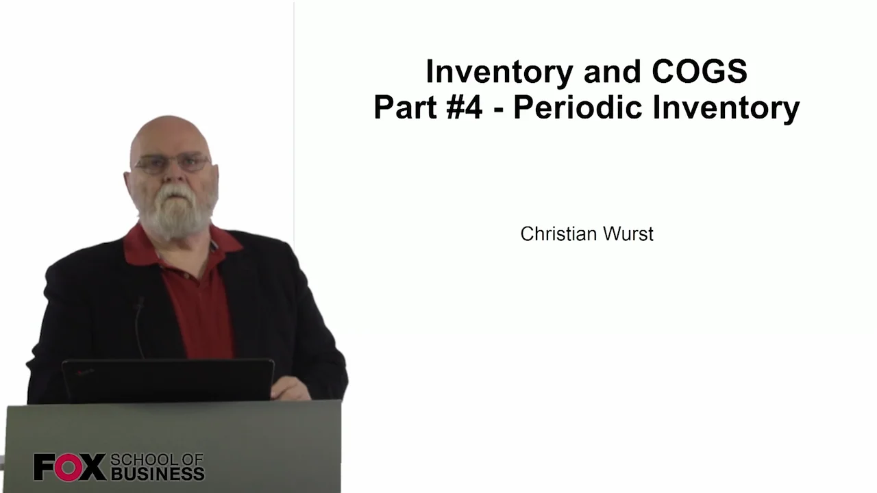 Login to view Inventory and COGS Part #4 – Periodic Inventory