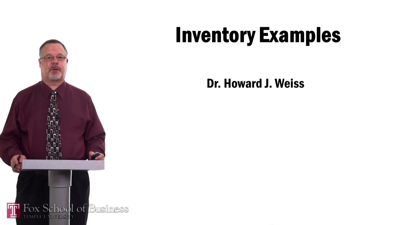Login to view Inventory Examples