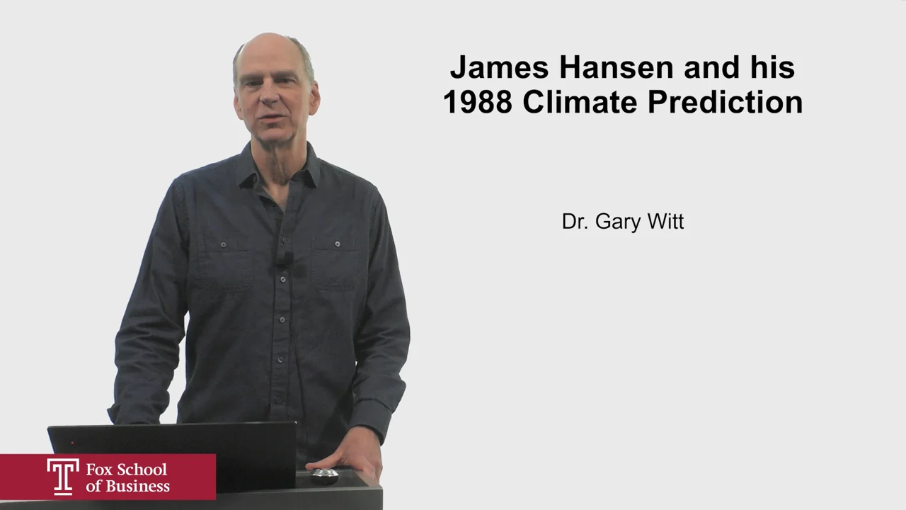 Login to view James Hansen and His 1988 Climate Predictions