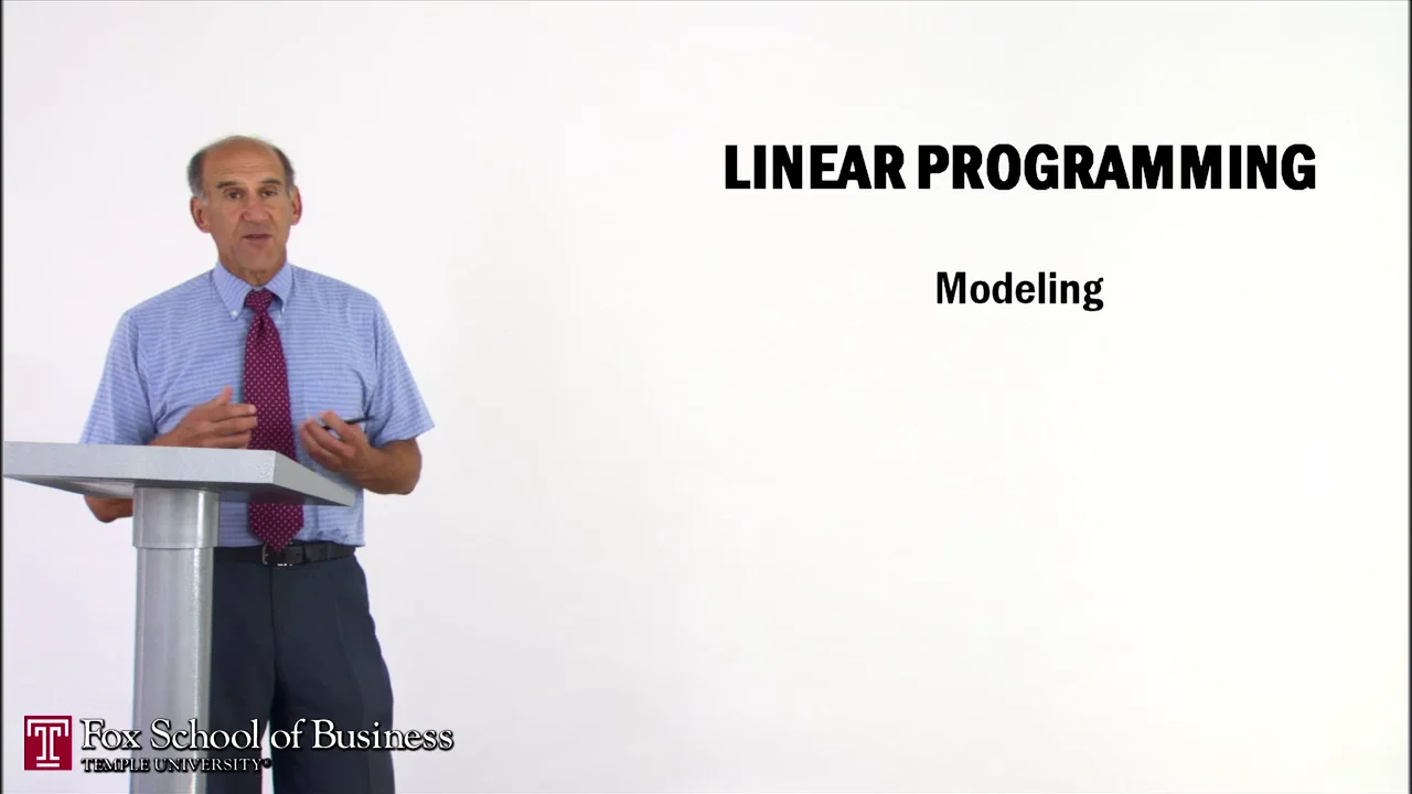 Login to view Linear Programming I: Modeling 1