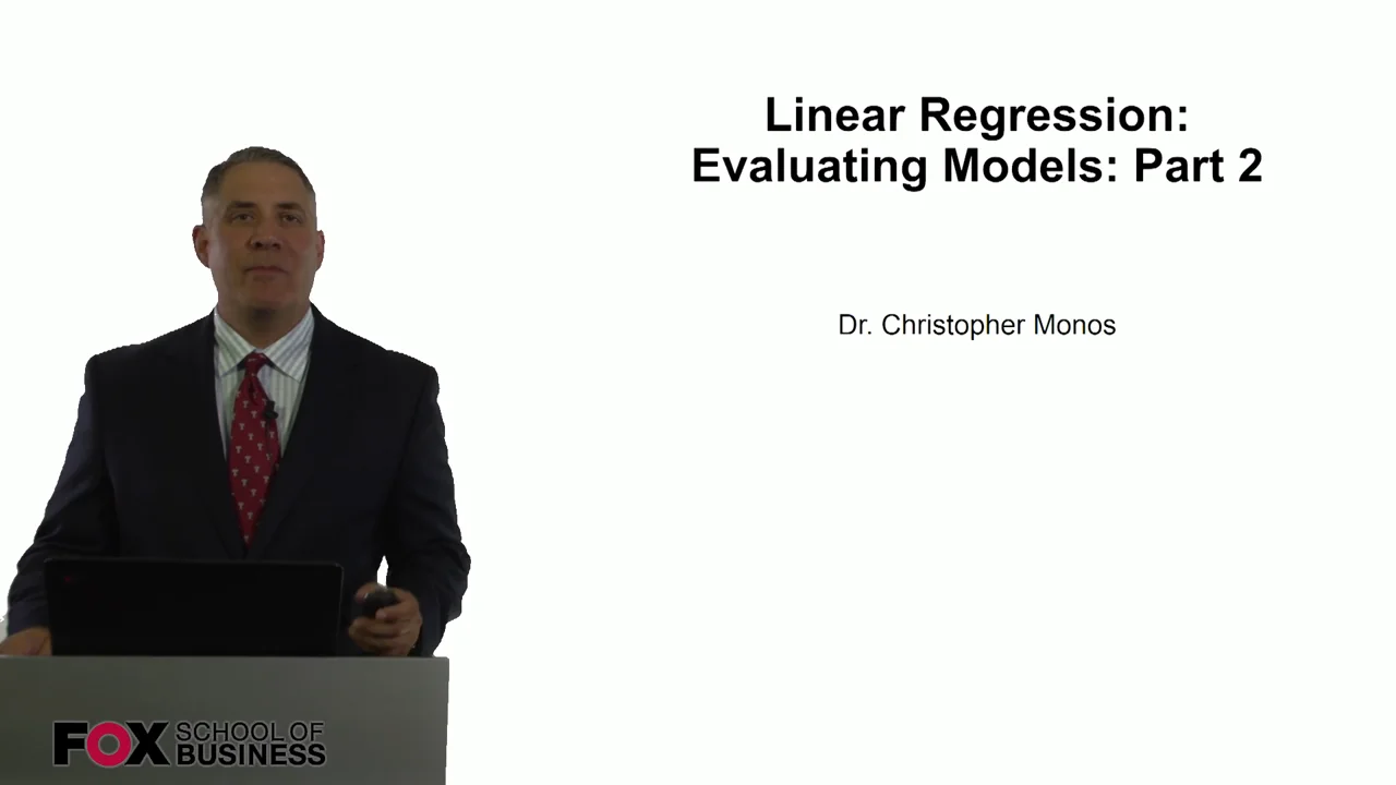 Login to view Linear Regression – Evaluating Models – Part 2