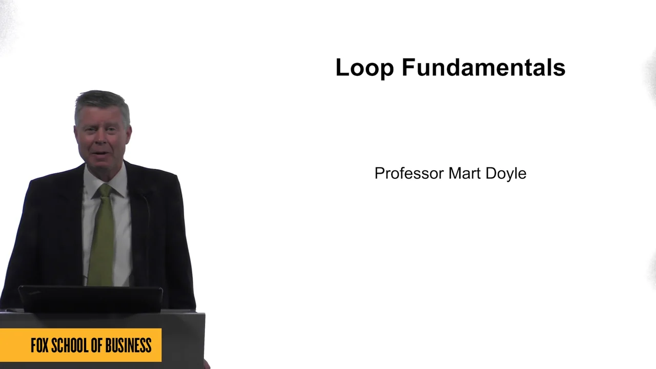 Login to view Loop Fundamentals