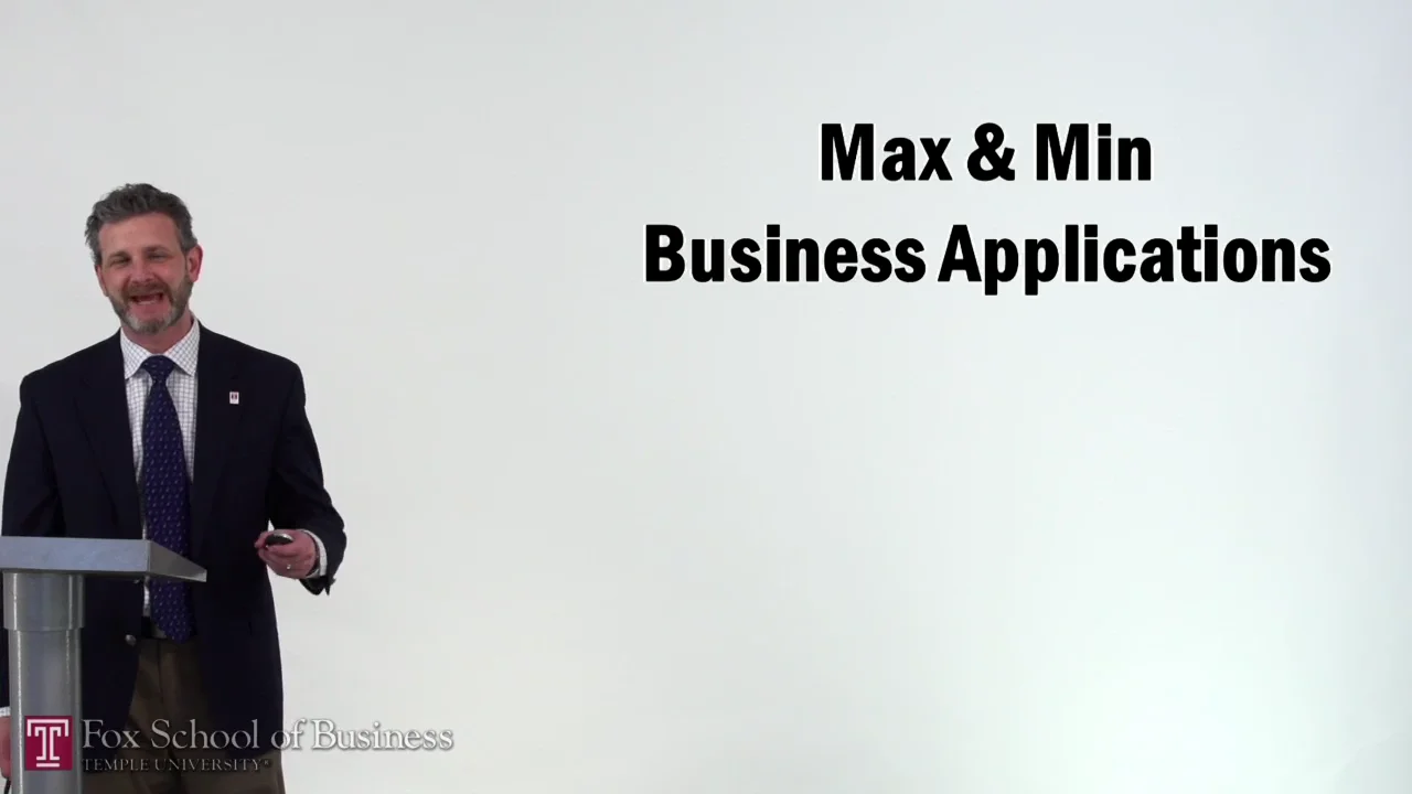 Login to view Max and Min Business Applications