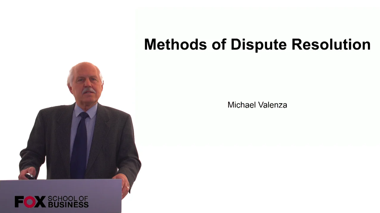 Login to view Methods of Dispute Resolution