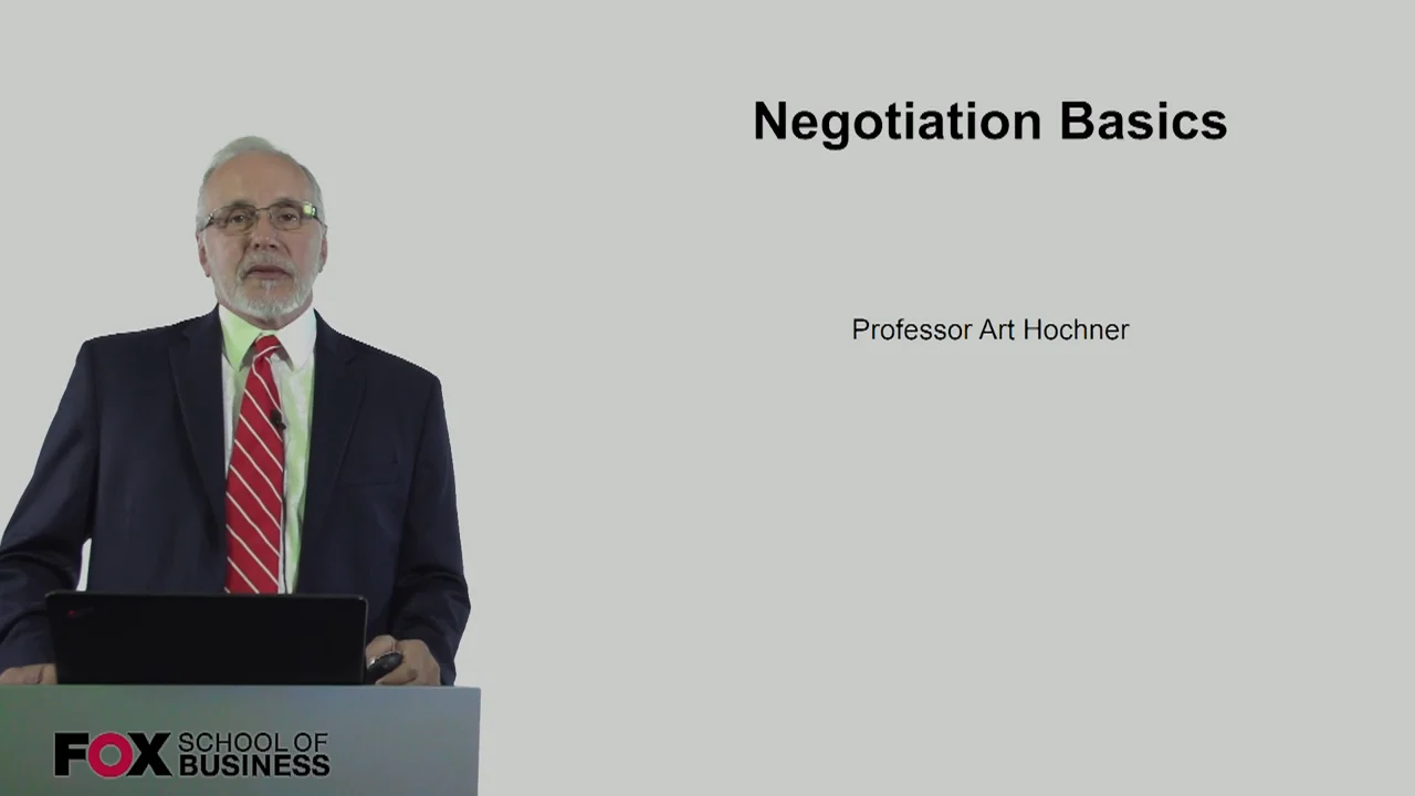 Login to view Negotiation Basics