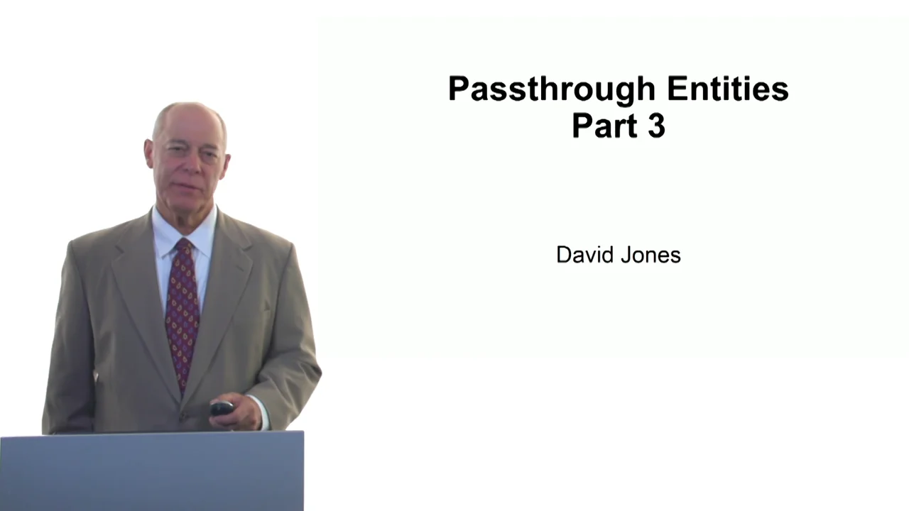 Login to view Passthrough Entities Part 3
