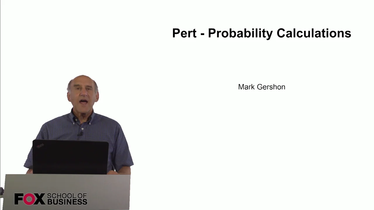 Login to view Pert – Probability Calculations