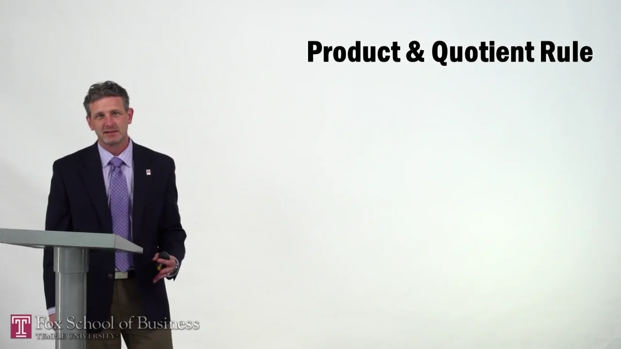 Login to view Product and Quotient Rule