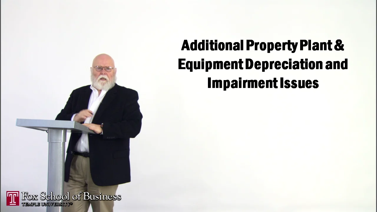 Login to view Property, Plant, & Equipment Depreciation and Impairment II
