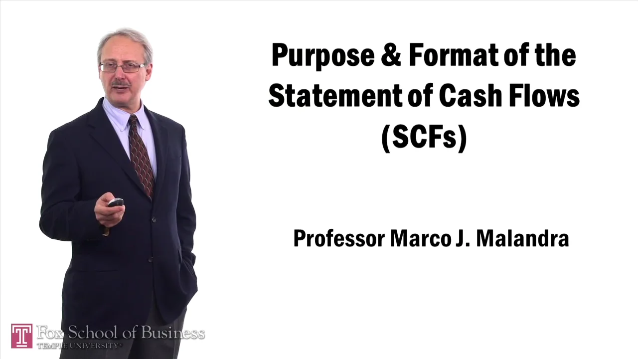 Login to view Purpose and Format of the Statement of Cash Flows – SCFs
