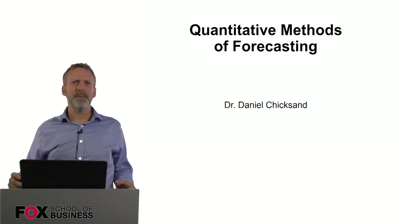 Login to view Quantitative Methods of Forecasting
