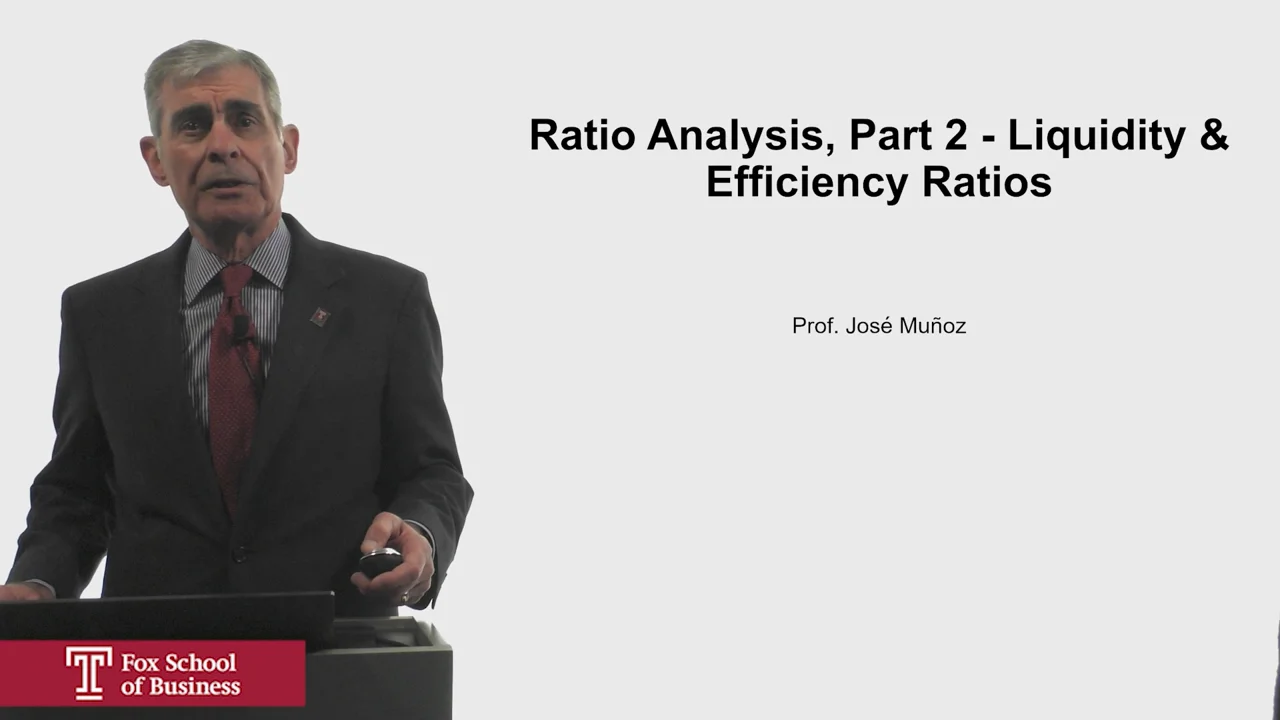 Login to view Ratio Analysis, Part 2 – Liquidity & Efficiency Ratios
