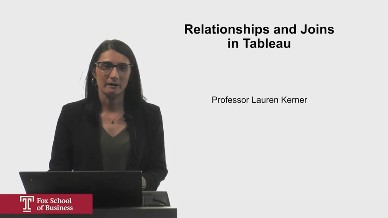 Login to view Relationships and Joins in Tableau