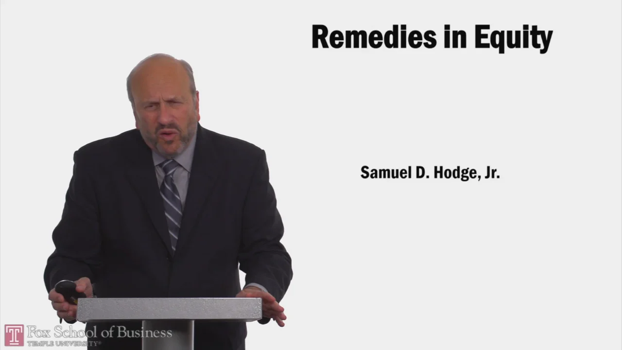 Login to view Remedies in Equity