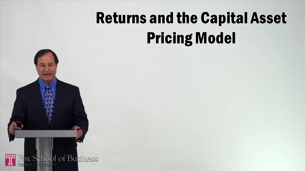 Login to view Returns and the Capital Asset Pricing Model