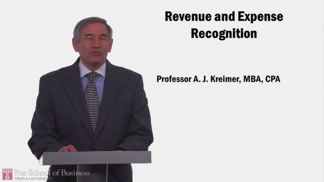 Login to view Revenue and Expense Recognition
