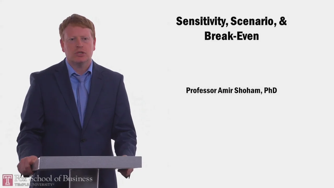 Login to view Sensitivity, Scenario, & Break-even