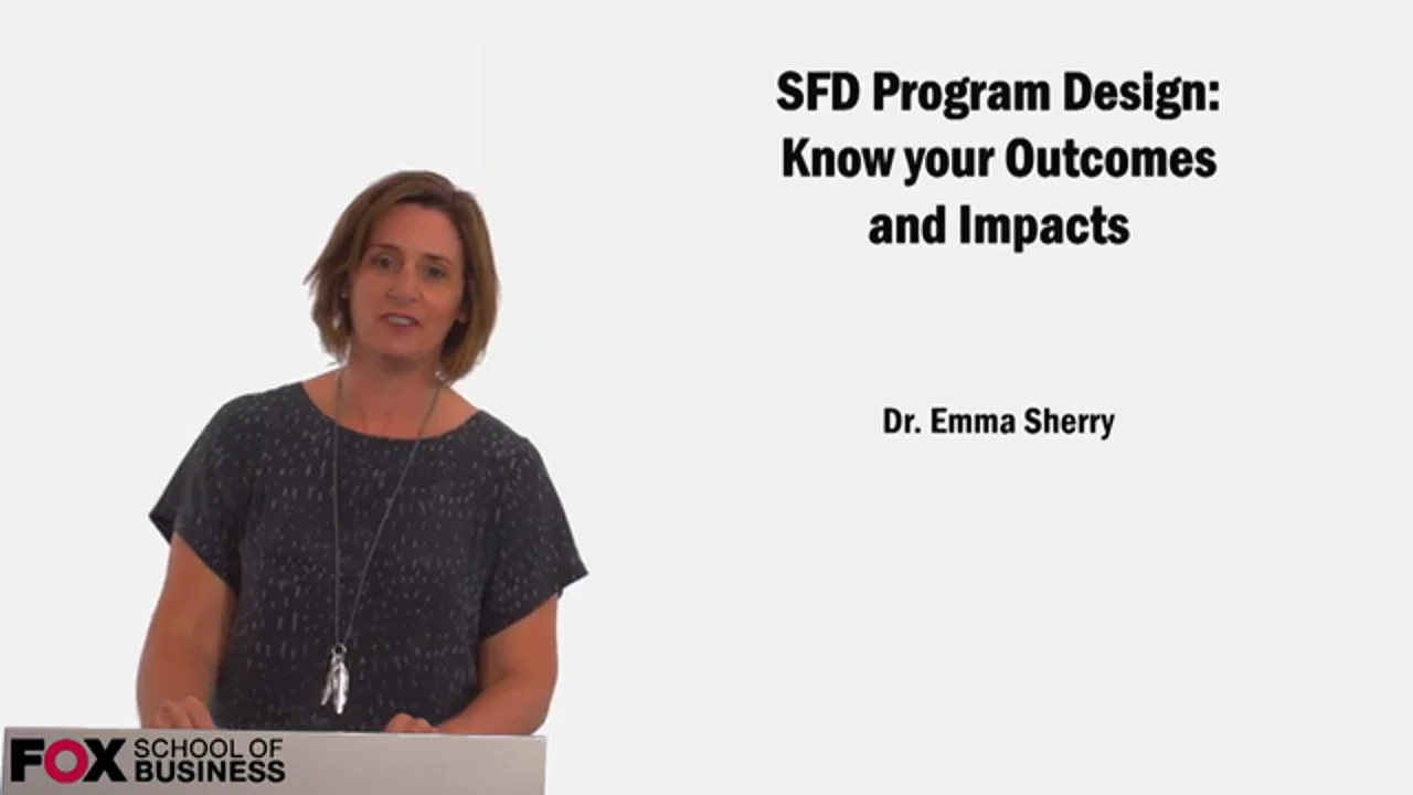Login to view SFD Program Design: Know your outcomes and impacts