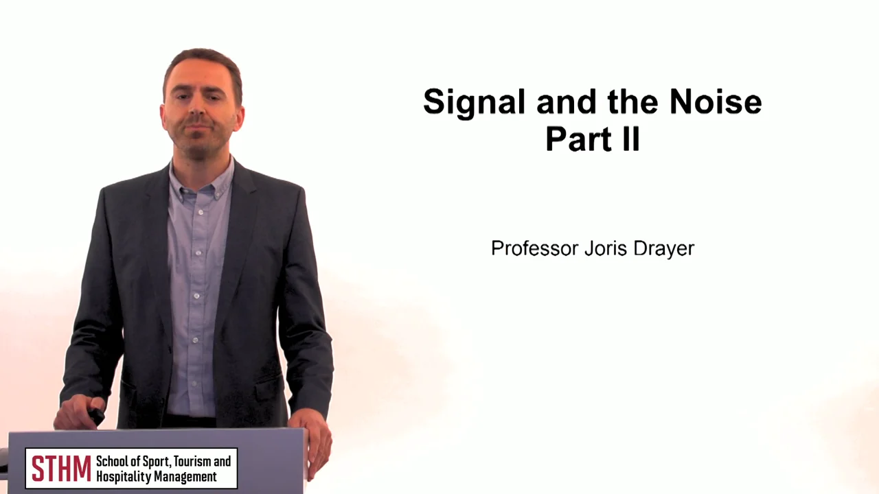 Login to view Signal and the Noise Part II