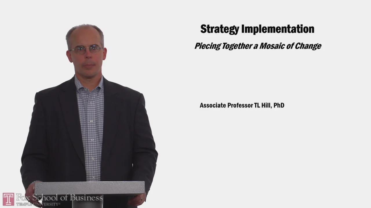 Login to view Strategy Implementation Piecing Together Piecing together a Mosaic of change