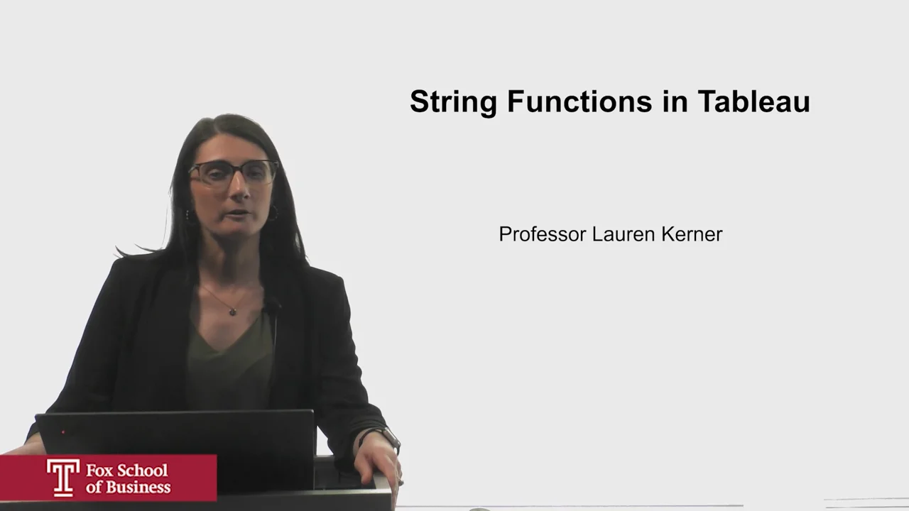 Login to view String Functions in Tableau