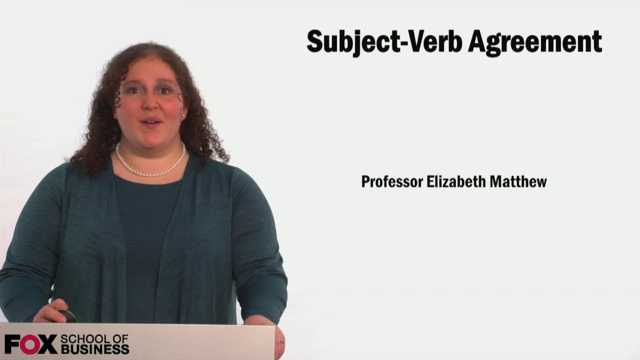 Login to view Subject/Verb Agreement