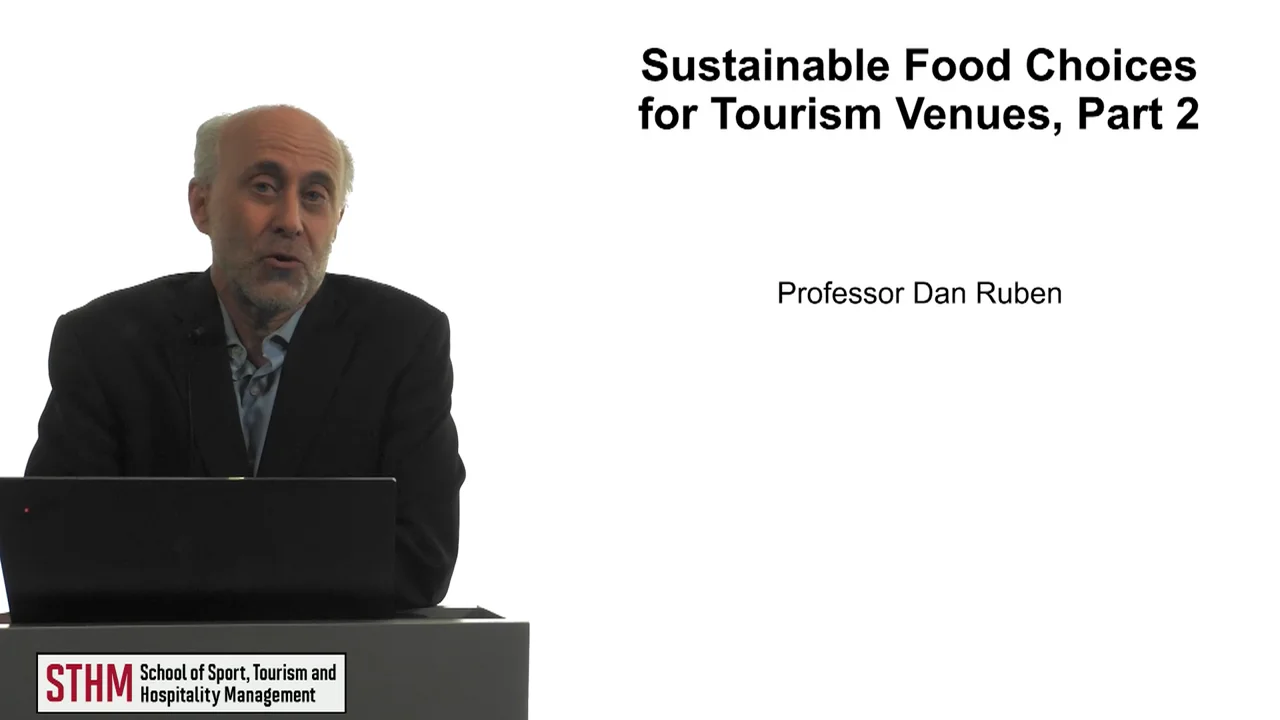 Login to view Sustainable Food Choices for Tourism Venues, Part 2