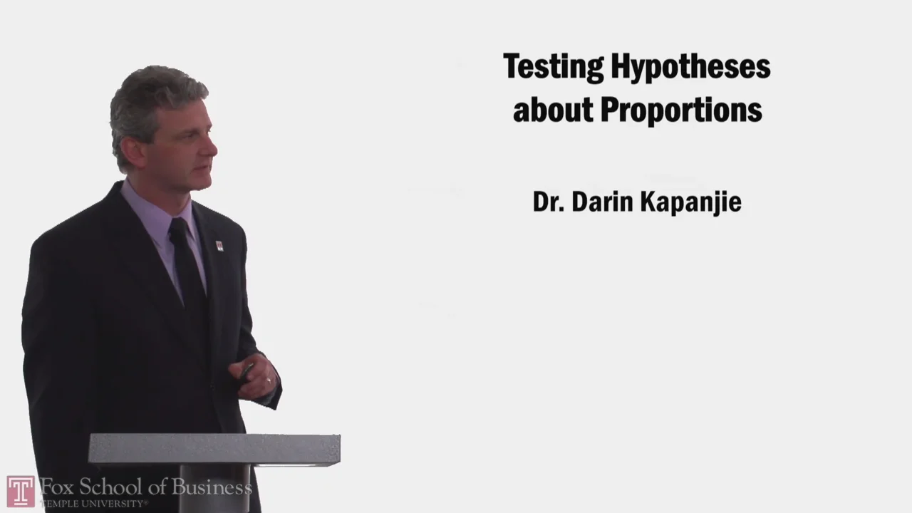 Login to view Testing Hypothesis About Proportions PT2