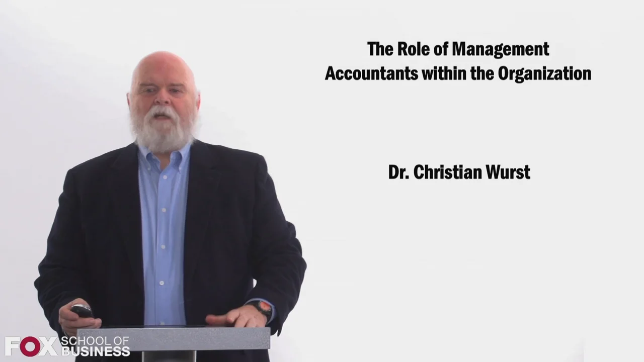 Login to view The Role of Management Accountants within the Organization