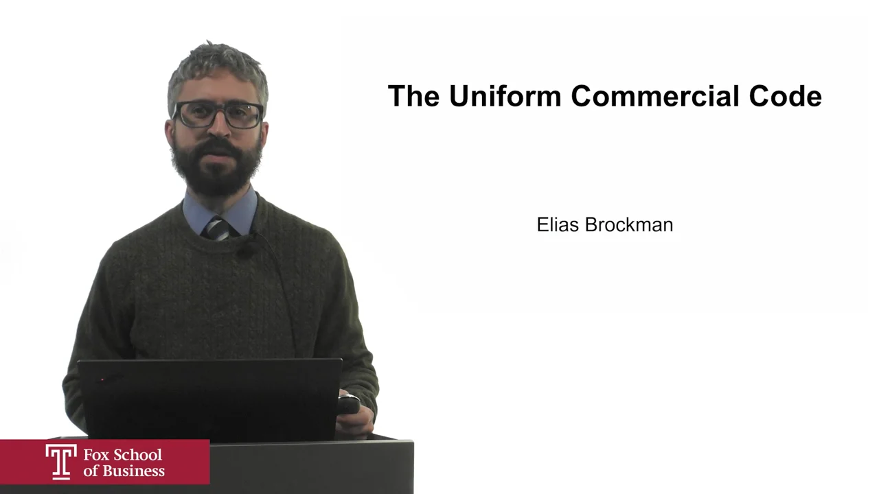 Login to view The Uniform Commercial Code