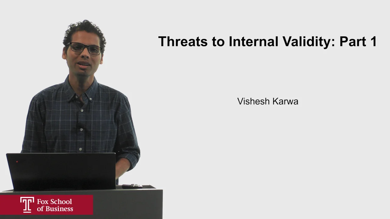 Login to view Threats to Internal Validity Part 1