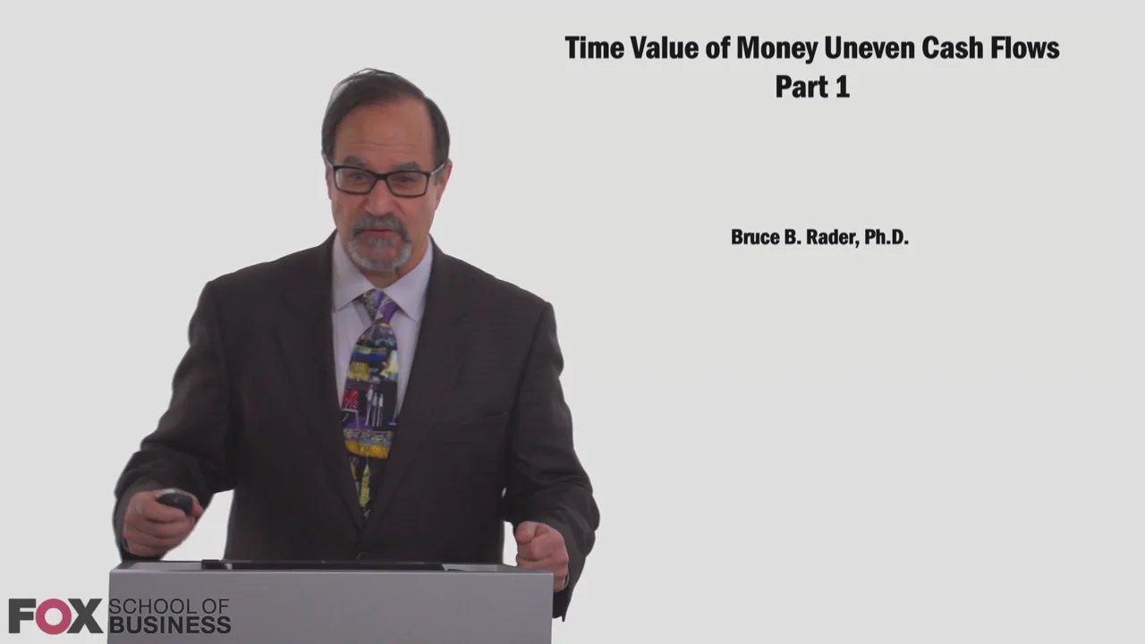 Login to view Time Value of Money Uneven Cash Flows Part 1