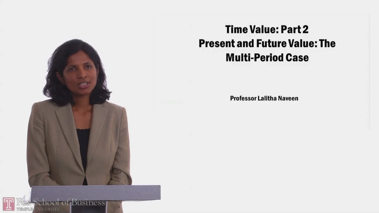 Login to view Time Value PT2 Present and Future Value: The Multi-Period Case
