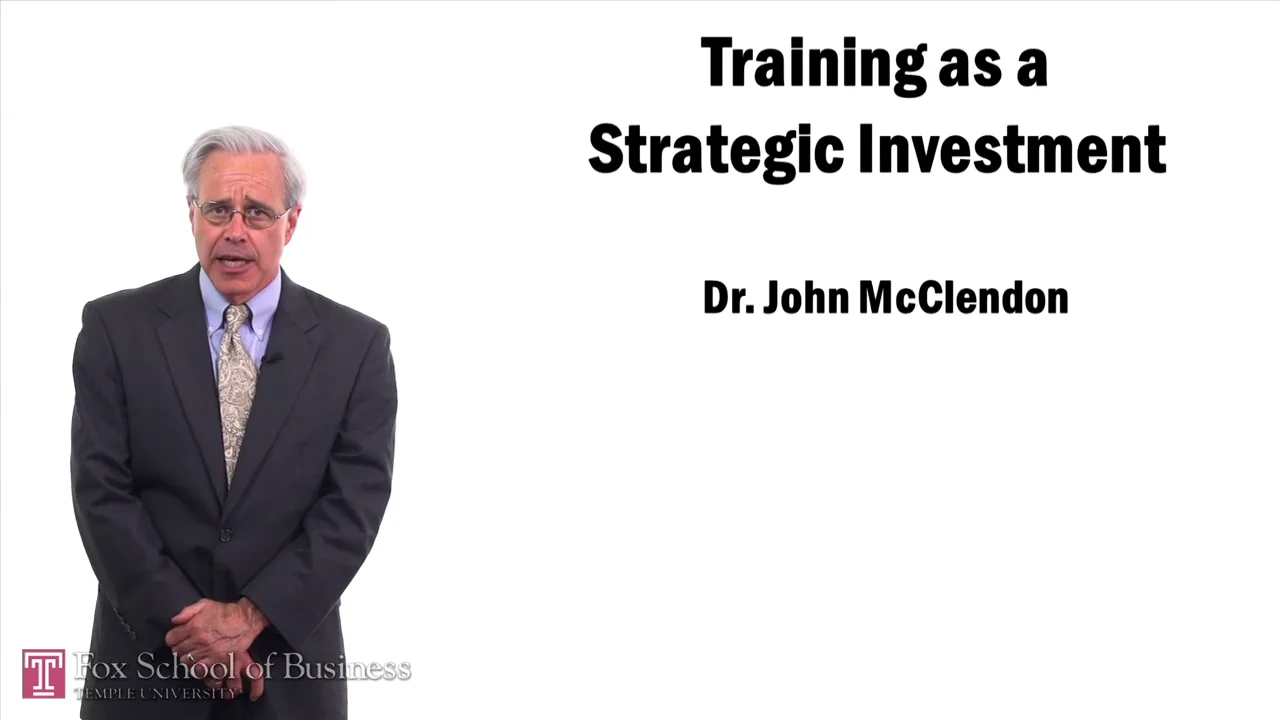 Login to view Training as a Strategic Investment