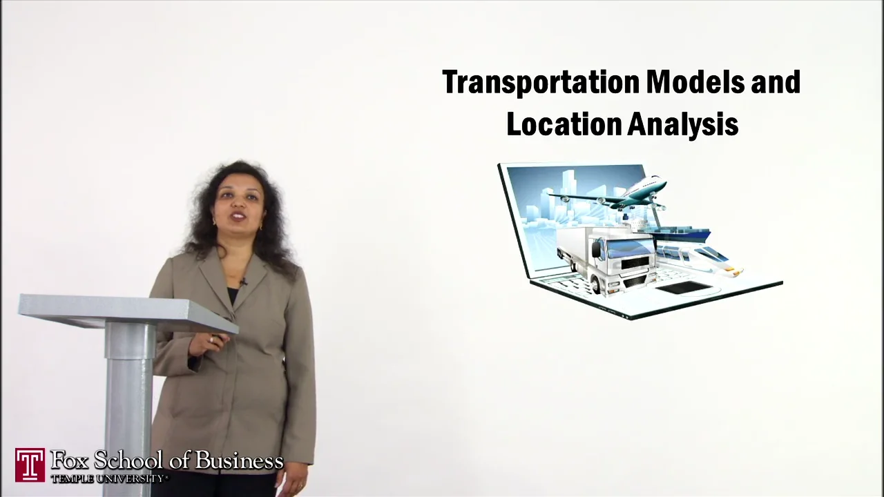 Login to view Transportation Models III: Location Analysis