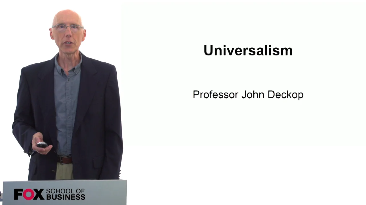Login to view Universalism