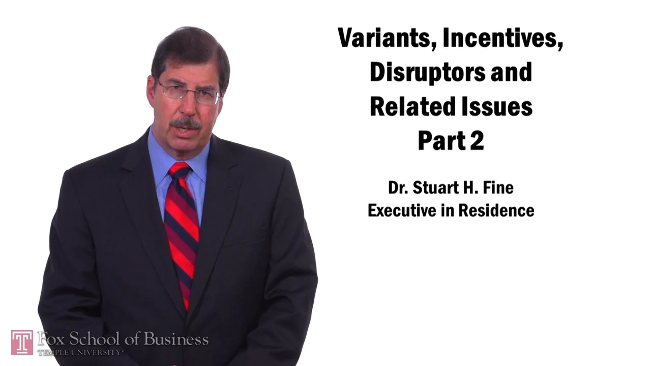 Login to view Variants Incentives Disrupters and Related Issues II