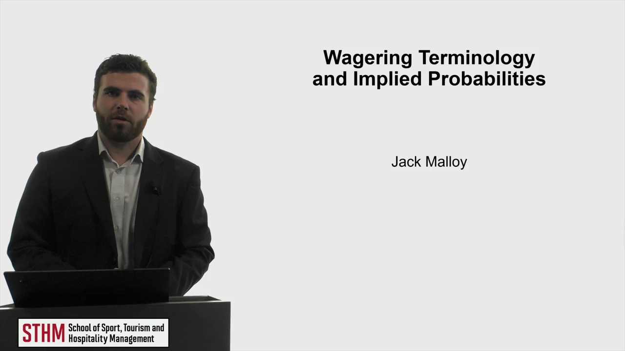 Login to view Wagering Terminology and Implied Probabilities
