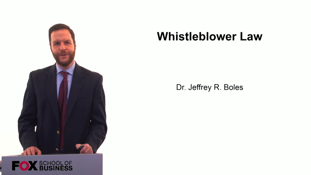 Login to view Whistleblower Law