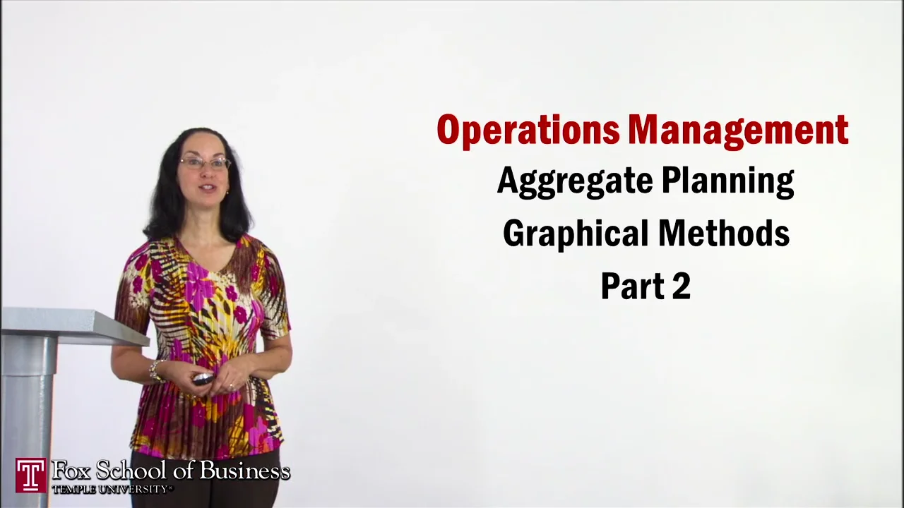 Login to view Aggregate Planning II: Graphical Methods Part 2