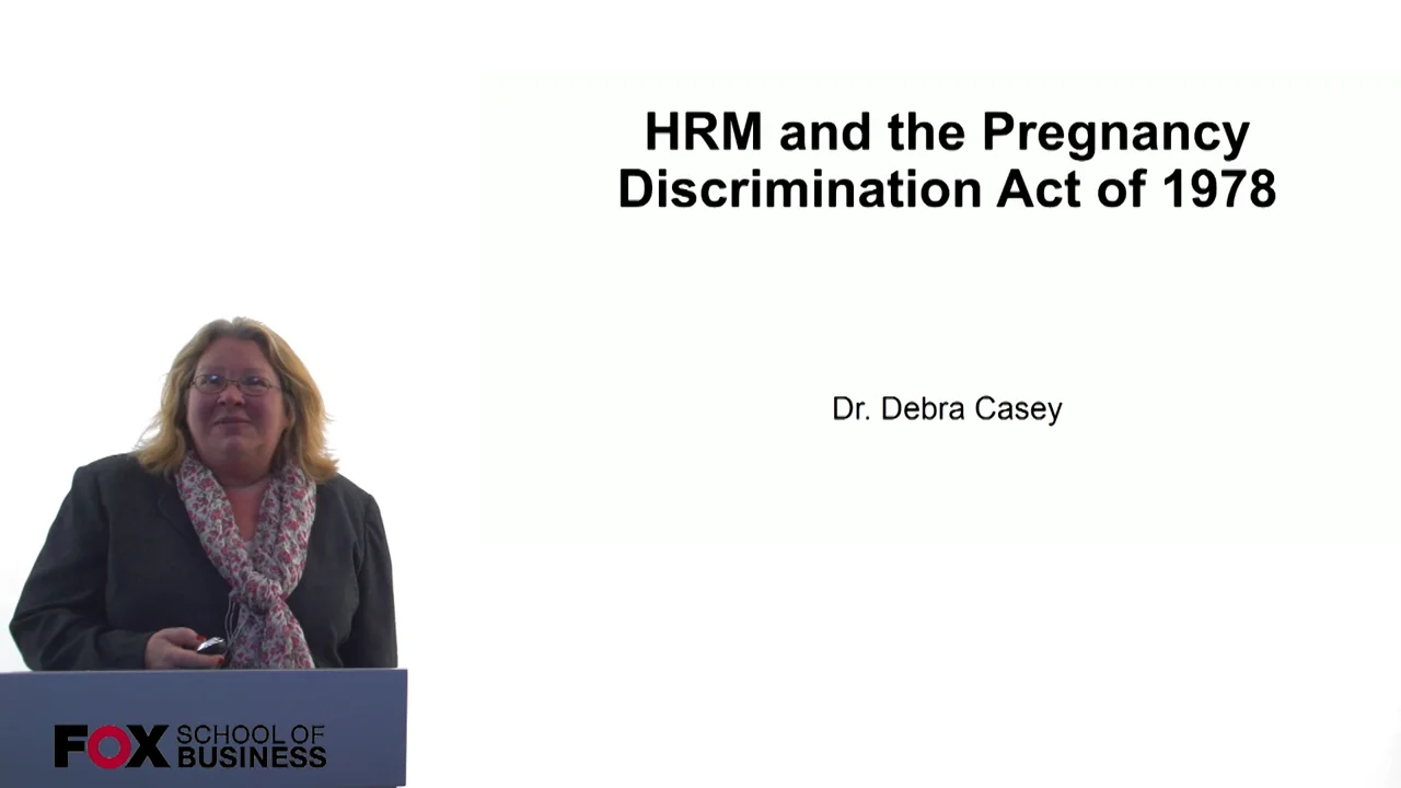 Login to view HRM and the Pregnancy Descrimination Act of 1978