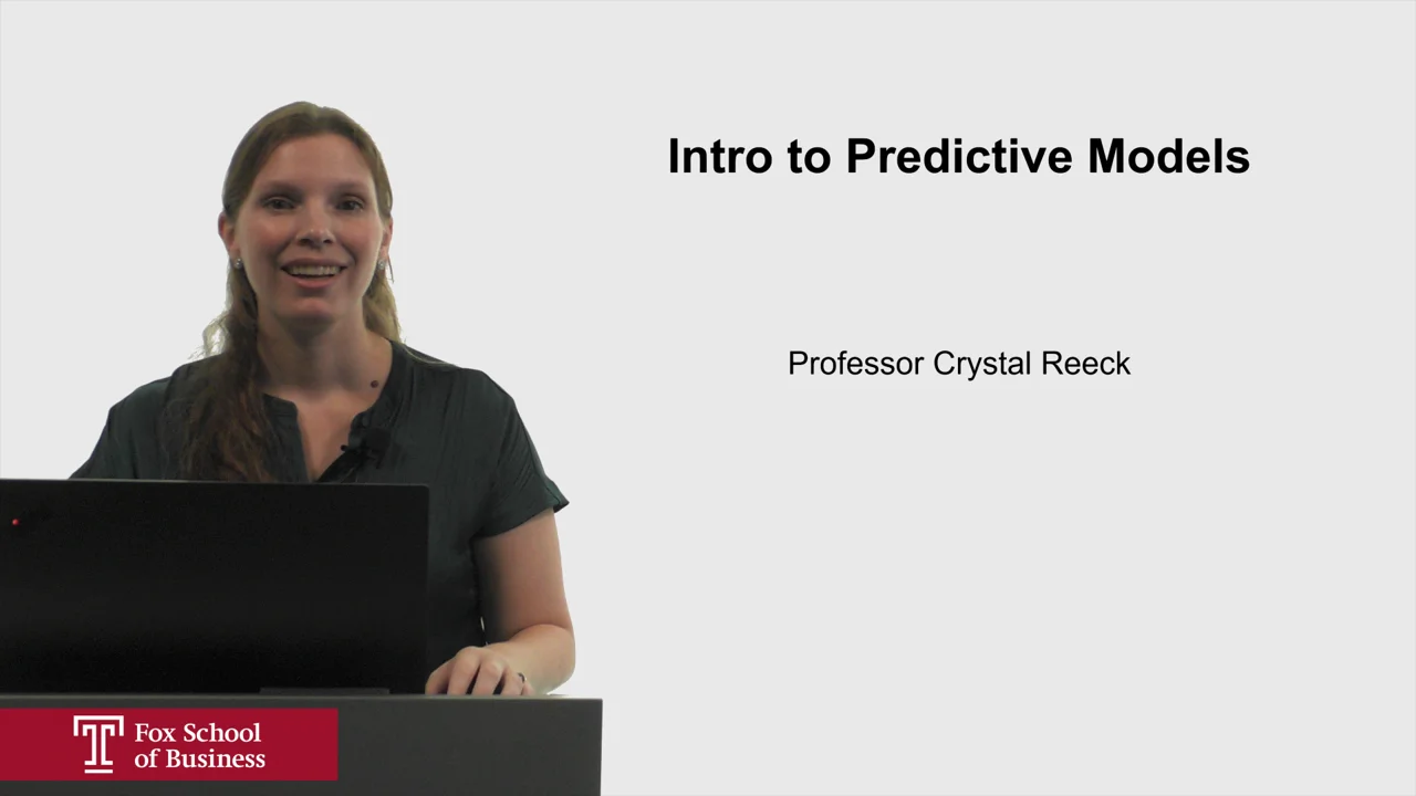 Login to view Intro to Predictive Models