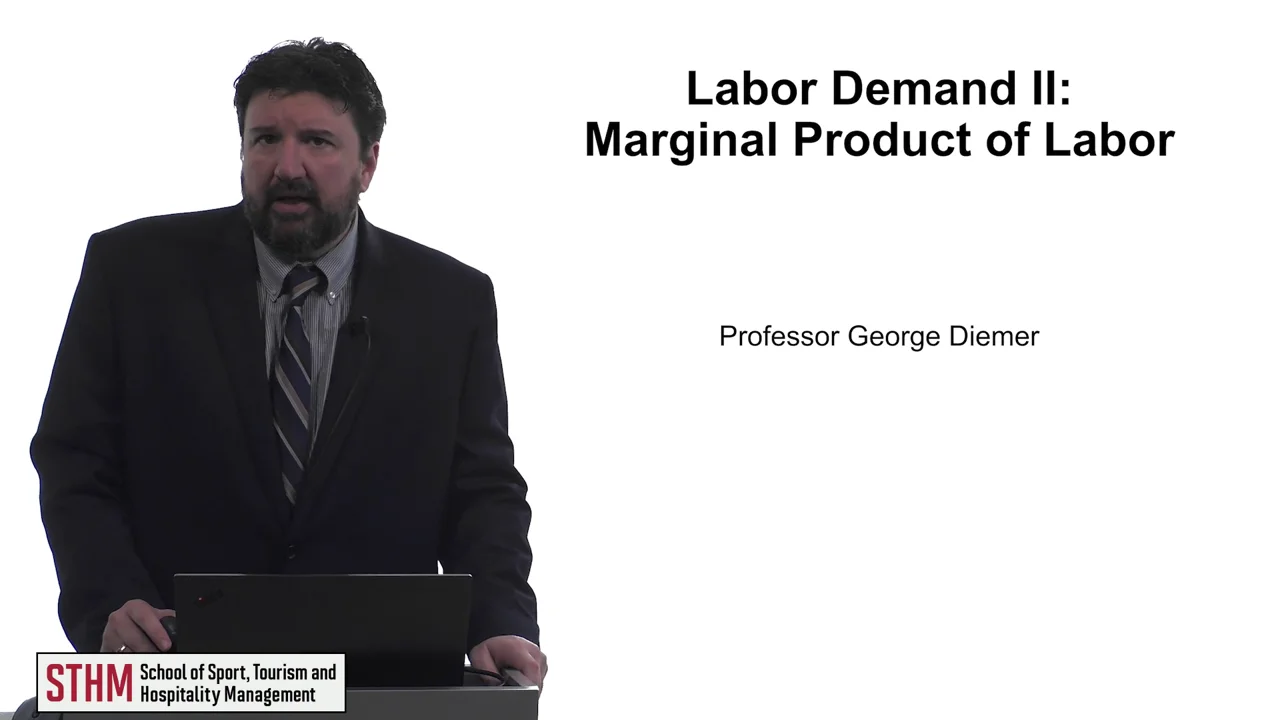 Login to view Labor Demand II: Marginal Product of Labor